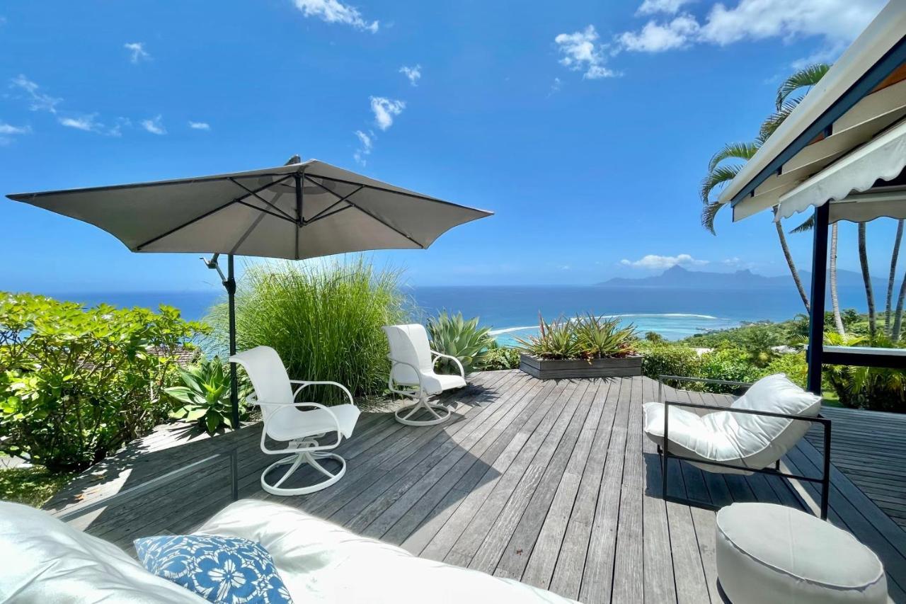 Villa Tiare Amazing View - Private Pool - 4 Bedrooms- Up To 7 Pers Punaauia  Ngoại thất bức ảnh