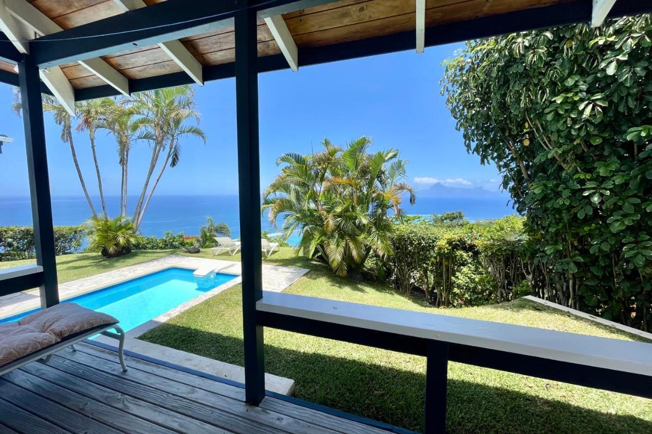 Villa Tiare Amazing View - Private Pool - 4 Bedrooms- Up To 7 Pers Punaauia  Ngoại thất bức ảnh